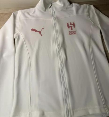 جاكيت الهلال ابيض