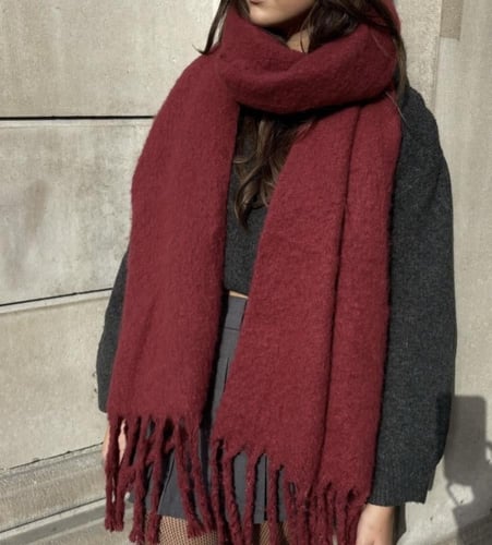 هدية شتوية شال ميكاسا - ترند