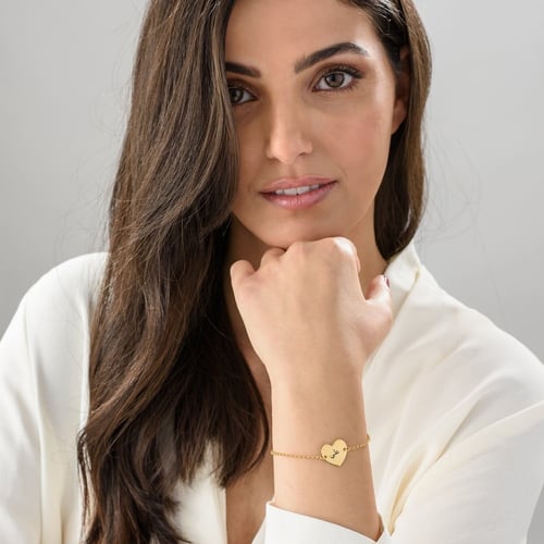 اسوارة قلب بتصميم حفر