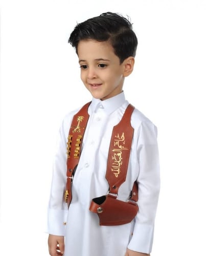 مجند اطفال ( لون بني )