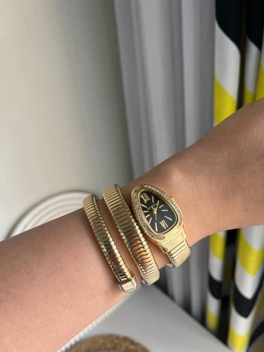 ساعة الافعى الاكثر أناقة 3 لفات