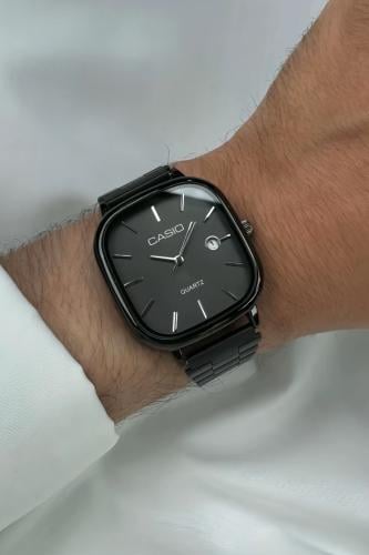 ساعة كاسيو LTP اسود مينا اسود