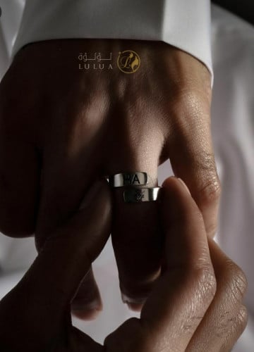 خاتم بالاسم تصميم انيق