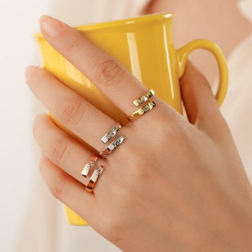 خاتم نسائي حسب الطلب