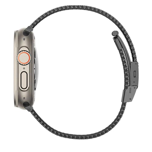 سوار معدن ساعة ابل الترا مناسبة مقاسات 45 مم 44 مم...