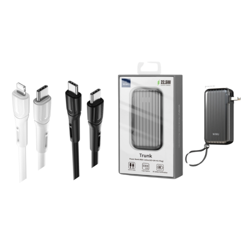 باور بانك بسعة 10 الاف امبير بقوة 22.5 واط مع اتني...