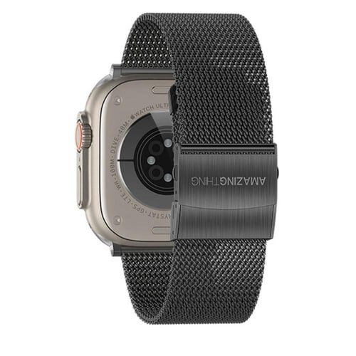 سوار معدن ساعة ابل الترا مناسبة مقاسات 45 مم 44 مم...