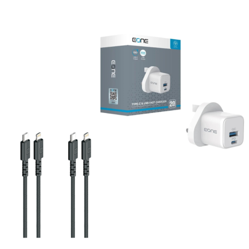 فيش EONE بمنفذين مع 1 كيبل تن بلس من اختيارك