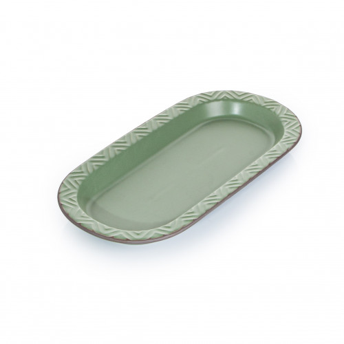 صحن بيضاوي سيراميك