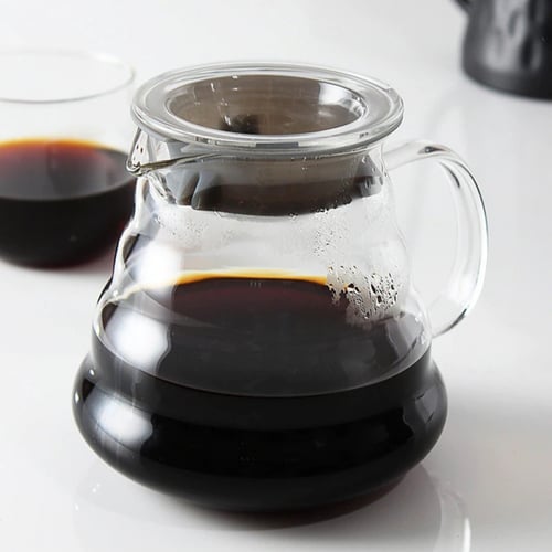 إناء زجاجي للقهوة