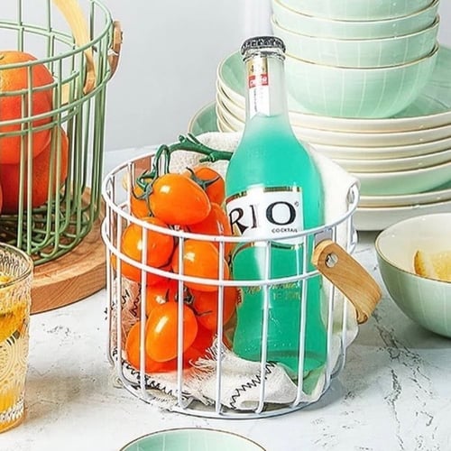 سله حديد مع حامل