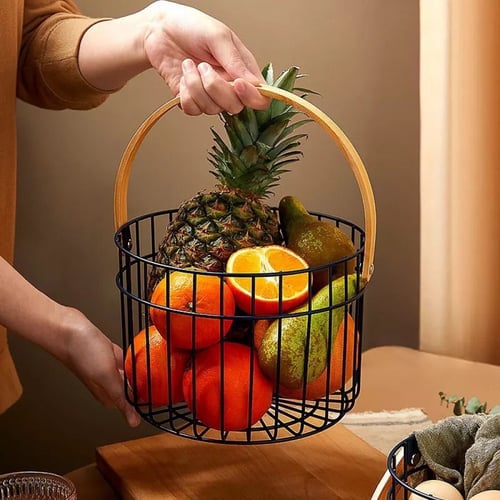 سله حديد مع حامل