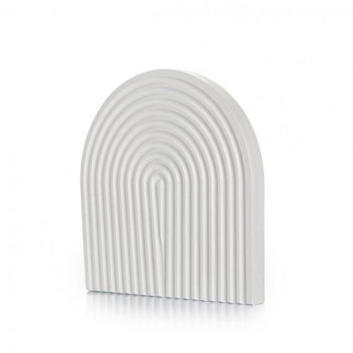 تقديم خشبي أبيض