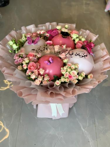 باقة تهنئة ورود RY012