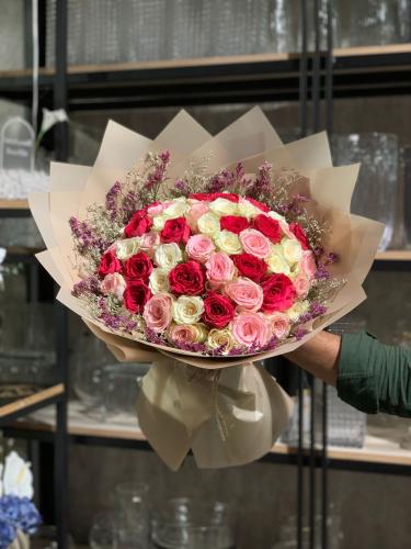 ضمة ورود ميرجن مميزة50 ورده RY057