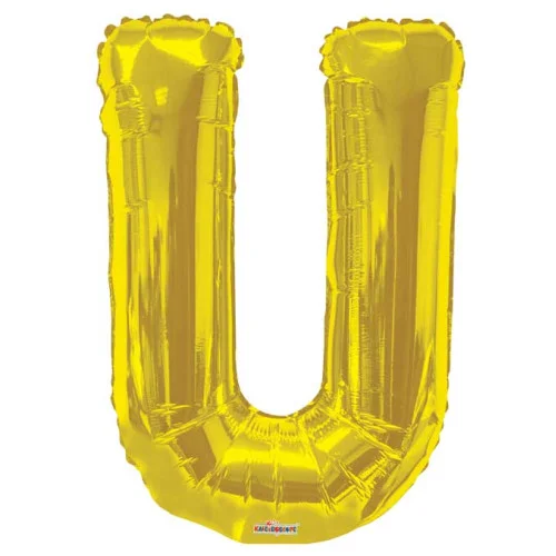بالون حرف Helium balloon U