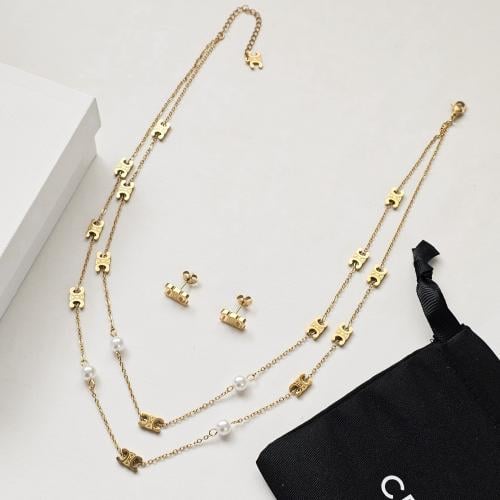 سلسال وحلق ماركة شانيل