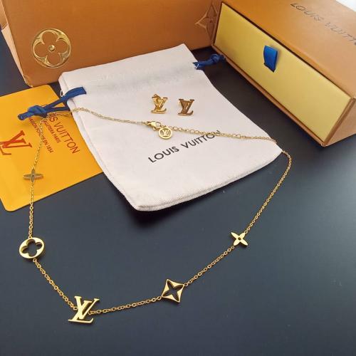 سلسال لويس فيتون مع الحلق