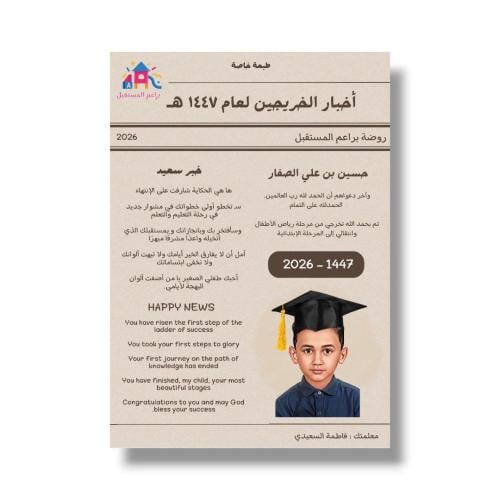 جريدة تخرج (فردية)