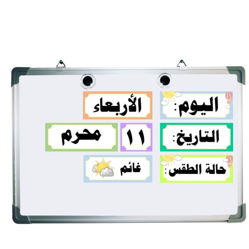 بطاقات السبورة