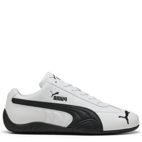 Puma Speedcat White Black Leather Sneakers