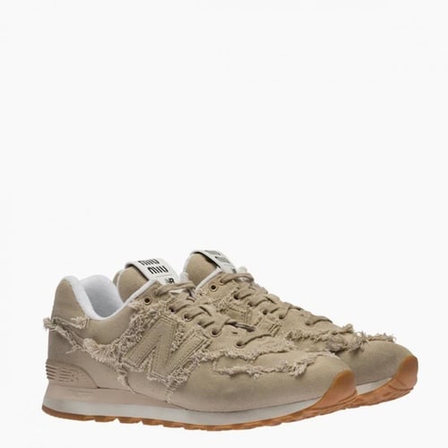 574 New Balance x Miu Miu denim sneakers