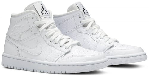 Air Jordan 1 Mid 'White Snakeskin'