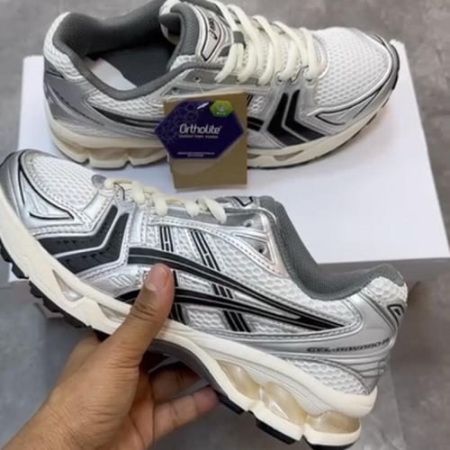 ASICS Gel-Kayano 14 JJJJound Silver Black