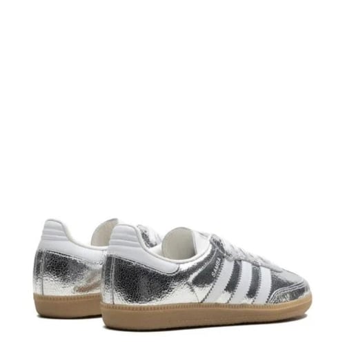 Adidas Samba OG "Silver Metallic Cracked Leather"...