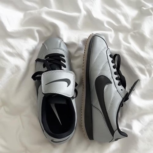 Cortez Leather SE 'Tiempo Pack - Metallic Cool Gre...