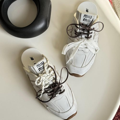 Miu Miu X New Balance White