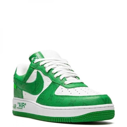 Louis Vuitton x Nike Air Force 1 Low white green