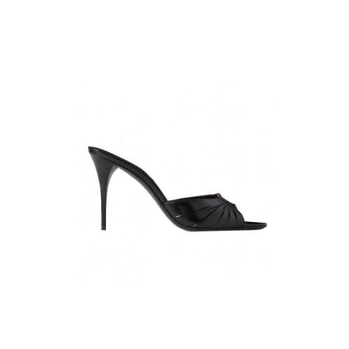 Saint Laurent Opyum patent-leather sandals