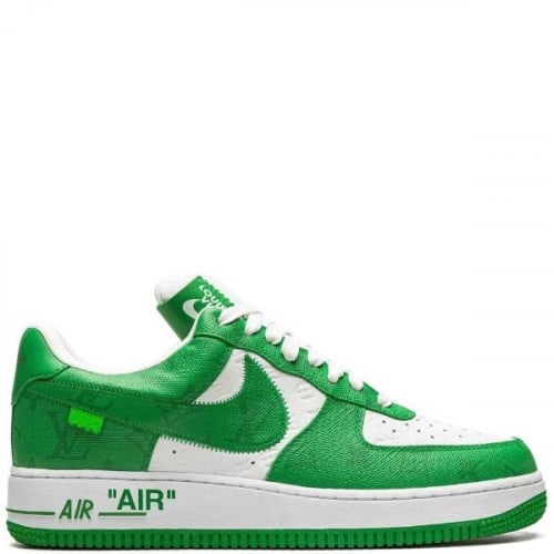 Louis Vuitton x Nike Air Force 1 Low white green