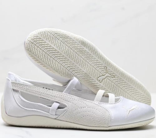 Puma Speedcat Ballet Satin 'Silver Mist Warm White...