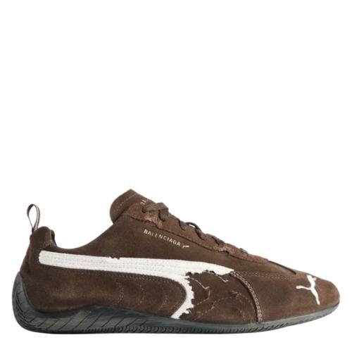 PUMA Balenciaga x Speedcat Suede 'Brown White'