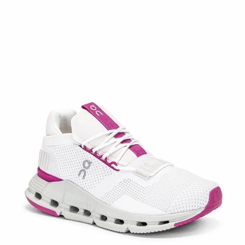 ON Cloudnova Undyed White & Carnation