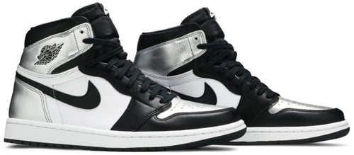 Air Jordan 1 Retro High OG 'Silver Toe'