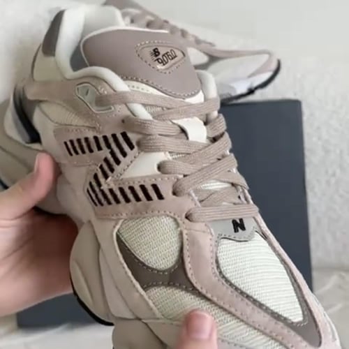 New Balance 9060 Beige Cream Light Brown