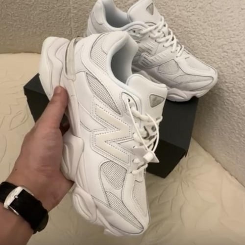 New Balance 9060 leather sneakers