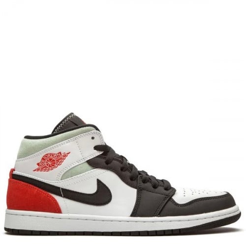 JORDAN 1 MID SE "Red Grey Black Toe"