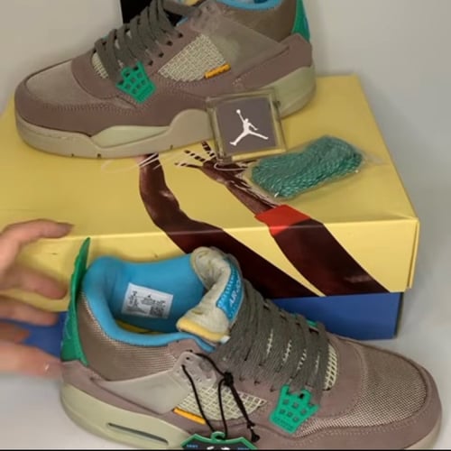 X The Union Air Jordan 4 Retro "Taupe Haze"