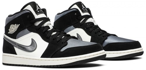 Air Jordan 1 Mid SE 'Satin Smoke Grey'