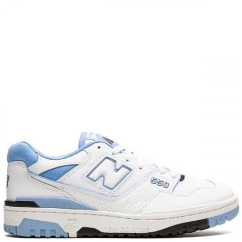 New Balance 550 Unc White University Blue