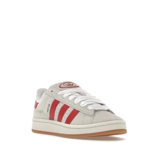 Adidas Campus 00s Crystal White Better Scarlet