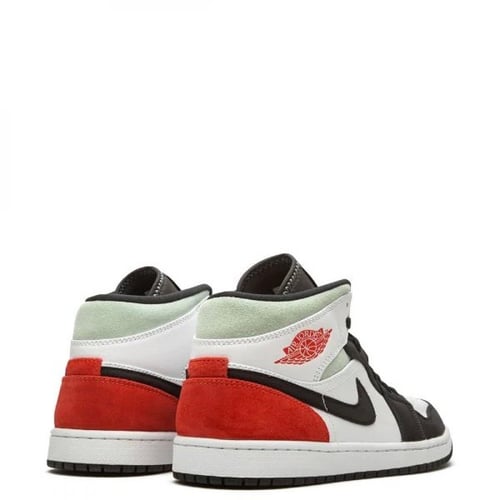 JORDAN 1 MID SE "Red Grey Black Toe"