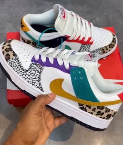 Nike Dunk low "Safari Mix"