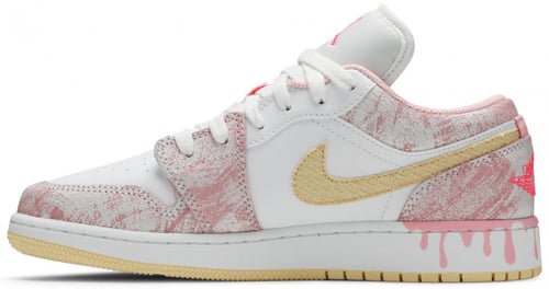 Air Jordan 1 Low GS 'Strawberry Ice Cream'
