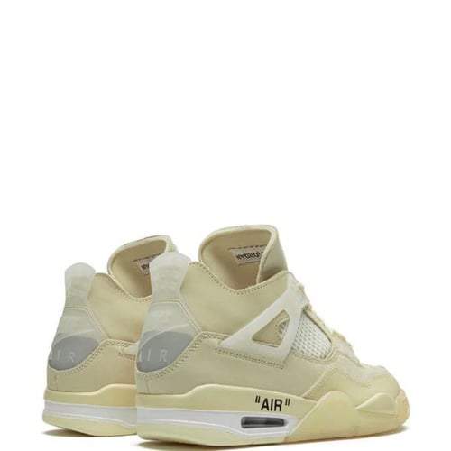 Off-White x Air Jordan 4 SP 'Sail'