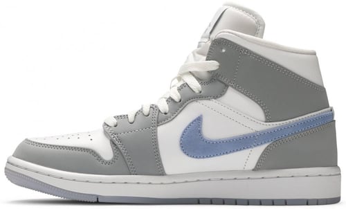 Air Jordan 1 Mid 'Wolf Grey Aluminum'